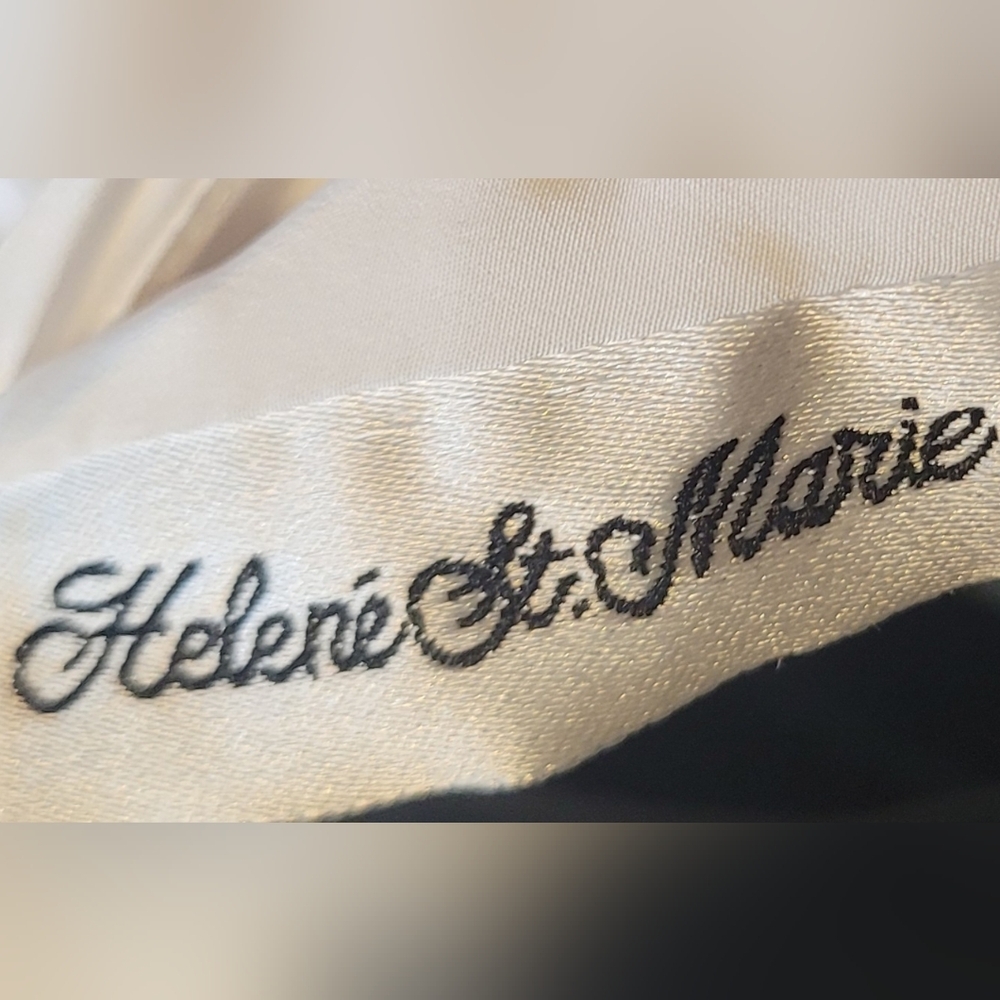 Vintage Womens Shirt Small Gathered Mockneck Old Money Quiet Luxury Elegant - Picture 2 of 3